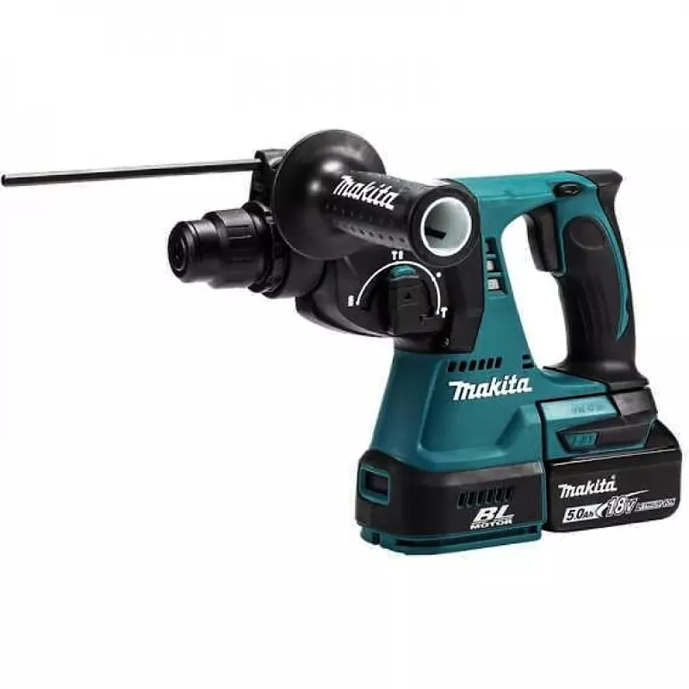 Makita DHR242RT аккумуляторный перфоратор (1 x 5 Ач, ЗУ)