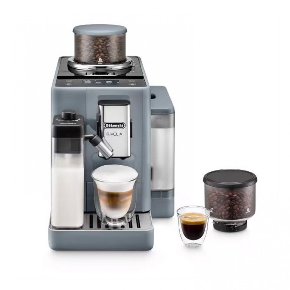 Кофемашина Delonghi EXAM440.55.G Rivelia Perfetto серый